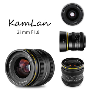 21mm F/1.8 Manual Lens